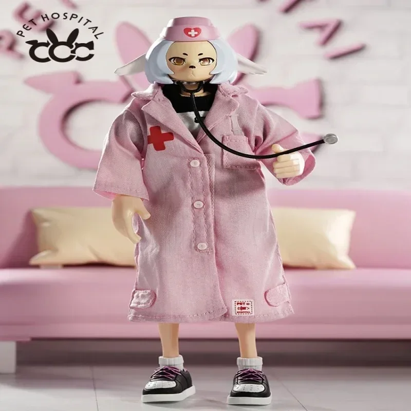 Come4arts pudełko z niespodzianką seria szpital dla zwierząt domowych Anime figurka niespodzianka zgadnij torba Model kolekcjonerski lalka moda dla