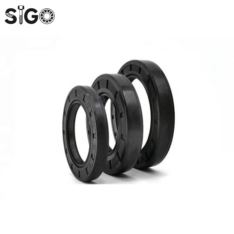SIGO 36x48x7/10 36x50x7/10 Nitrile Rubber NBR Double Lips Spring TC Ring Gasket Radial Shaft Skeleton Oil Seal