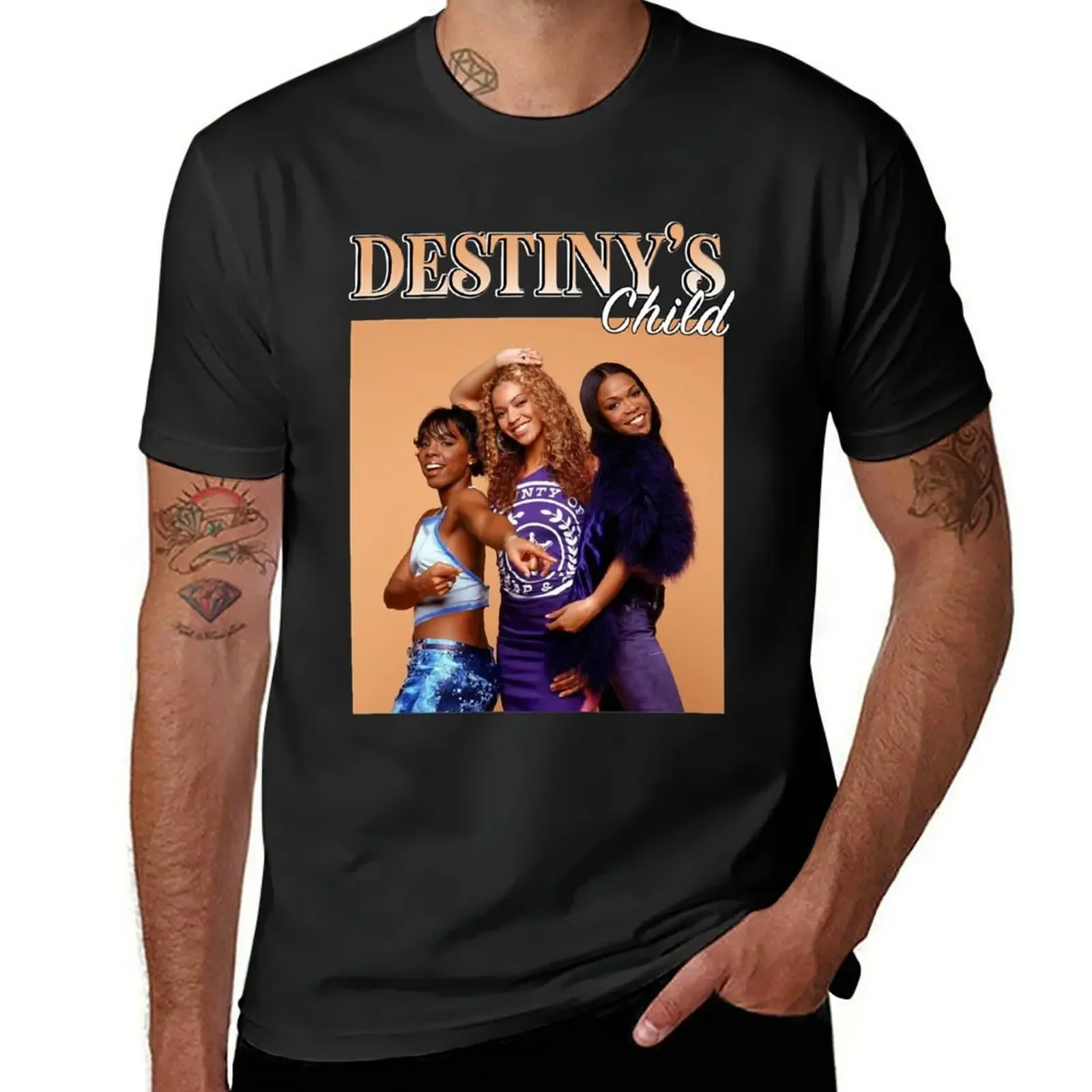 

Destinys Child Music T-Shirt oversized graphic tee anime figures anime tshirt summer tops slim fit t shirts for men