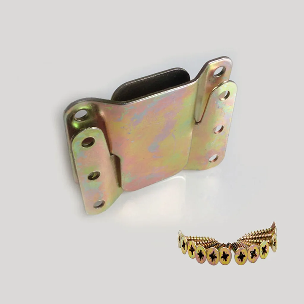 Furniture Connector Iron Mounting Kit Sofa Interlocking Connector Home Hardware Fittings for Sectional Sofa Junction