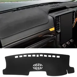Car Dashboard Instrument Cover Panel Sunshade Protector Avoid Light Mat for Ford Ranger T9 Raptor 2023 2024 Interior Accessories