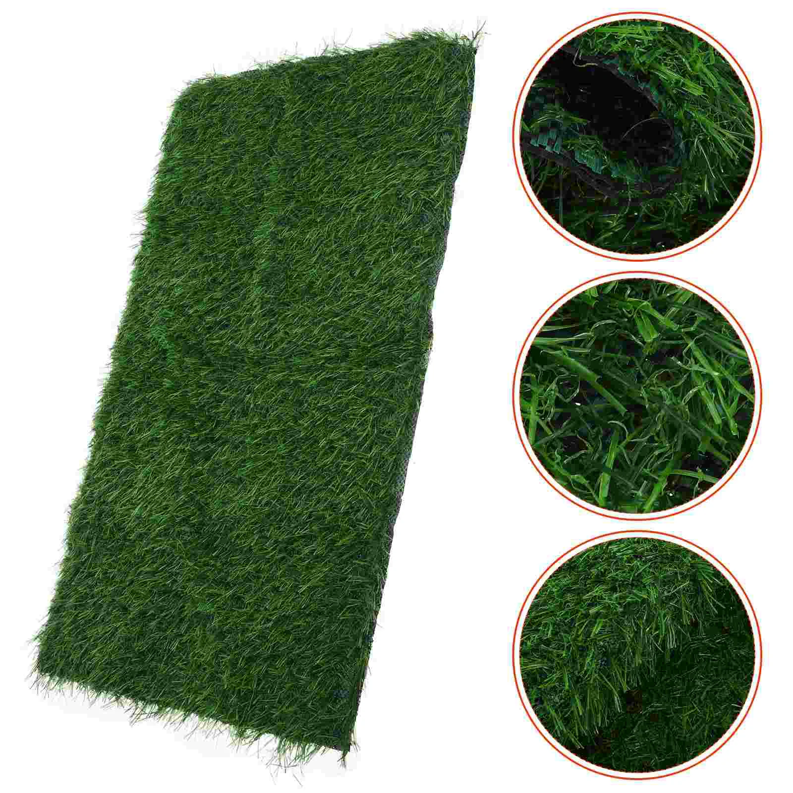 

Dog Pee Pad Indoor/Outdoor Solution Washable Potty with Fake Grass Lawn Abs Artificial