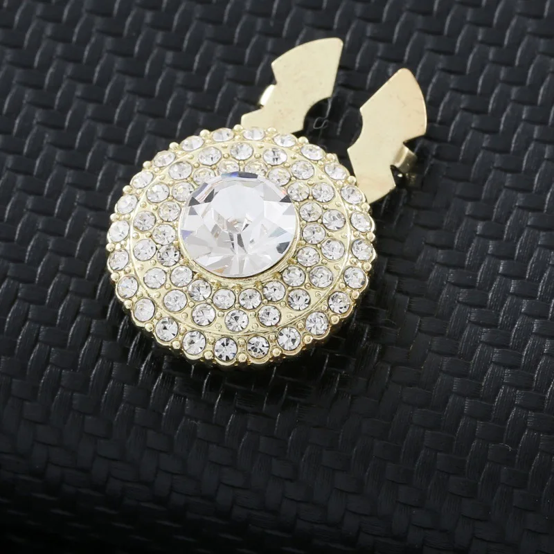 1 قطعة أزرار أكمام زهرة حجر الراين فريد زر مجوهرات أنيقة زر يغطي للرجال النساء فساتين راقية اكسسوارات الديكور #6