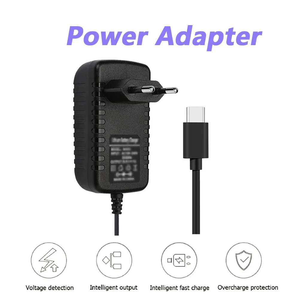 DC Power Supply TYPE-C 9V 1A 1.5A 2A 2.5A 3A OEM  EU US UK AU Plug 220V To 110V Audio Adapter 9V  1000mA 1500mA 2000mA 3000mA