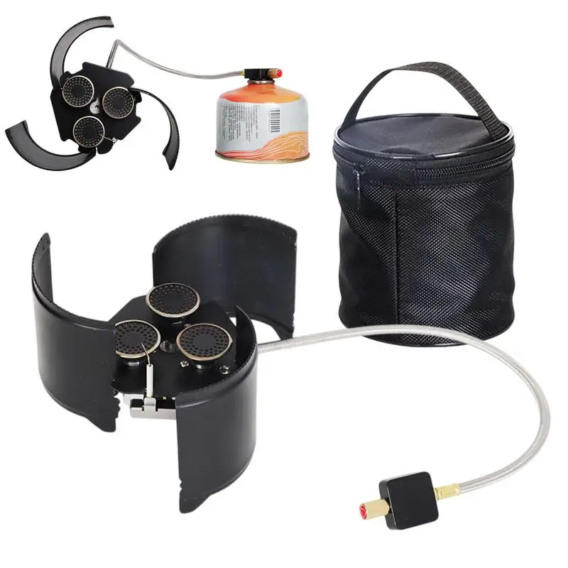 

Camp Stove Lightweight Backpacking Stove Windproof Camping Equipment Multi-functional Outdoor Supplies For Picnic Survival