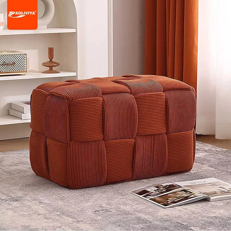 

AOLIVIYA дверной табурет для пеленания обуви, диван для гостиной, табурет из цельного дерева, педаль, низкий табурет, журнальный столик