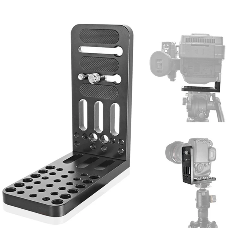 For Ruyi S Stabilizer Quick Release Plate Universal L-Shape Vertical Shooting Plate SLR Tripod Hydraulic Head Plate Replacement