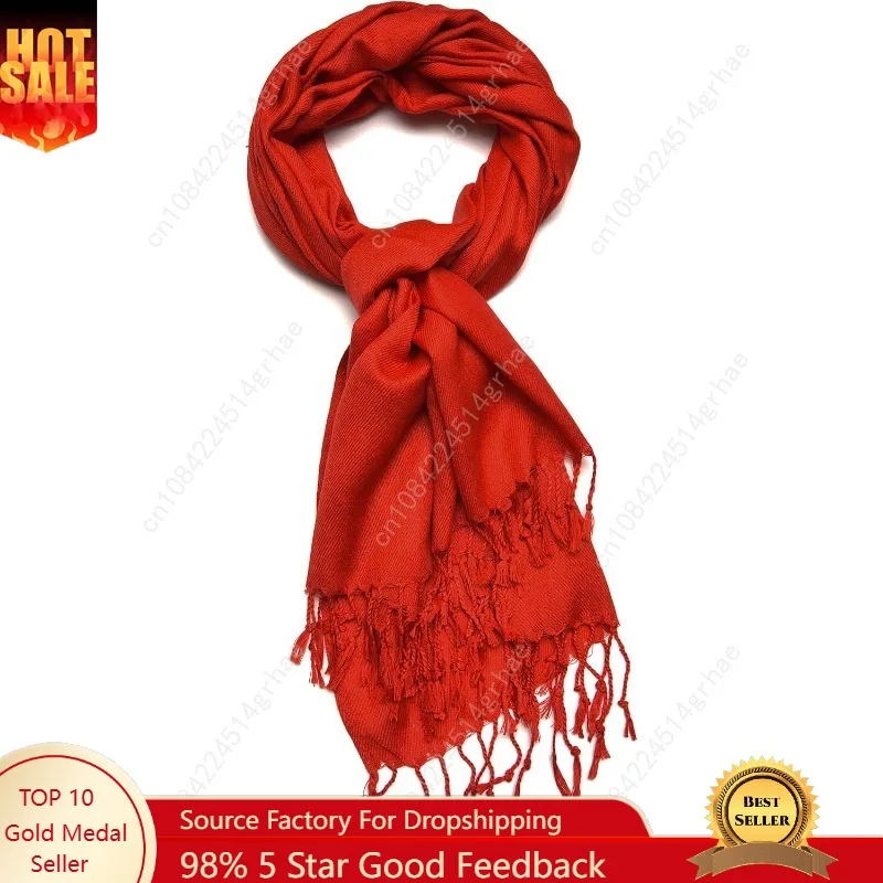 

Gelante Plain Soft Pashmina Shawl Wrap Scarf Solid Colors.