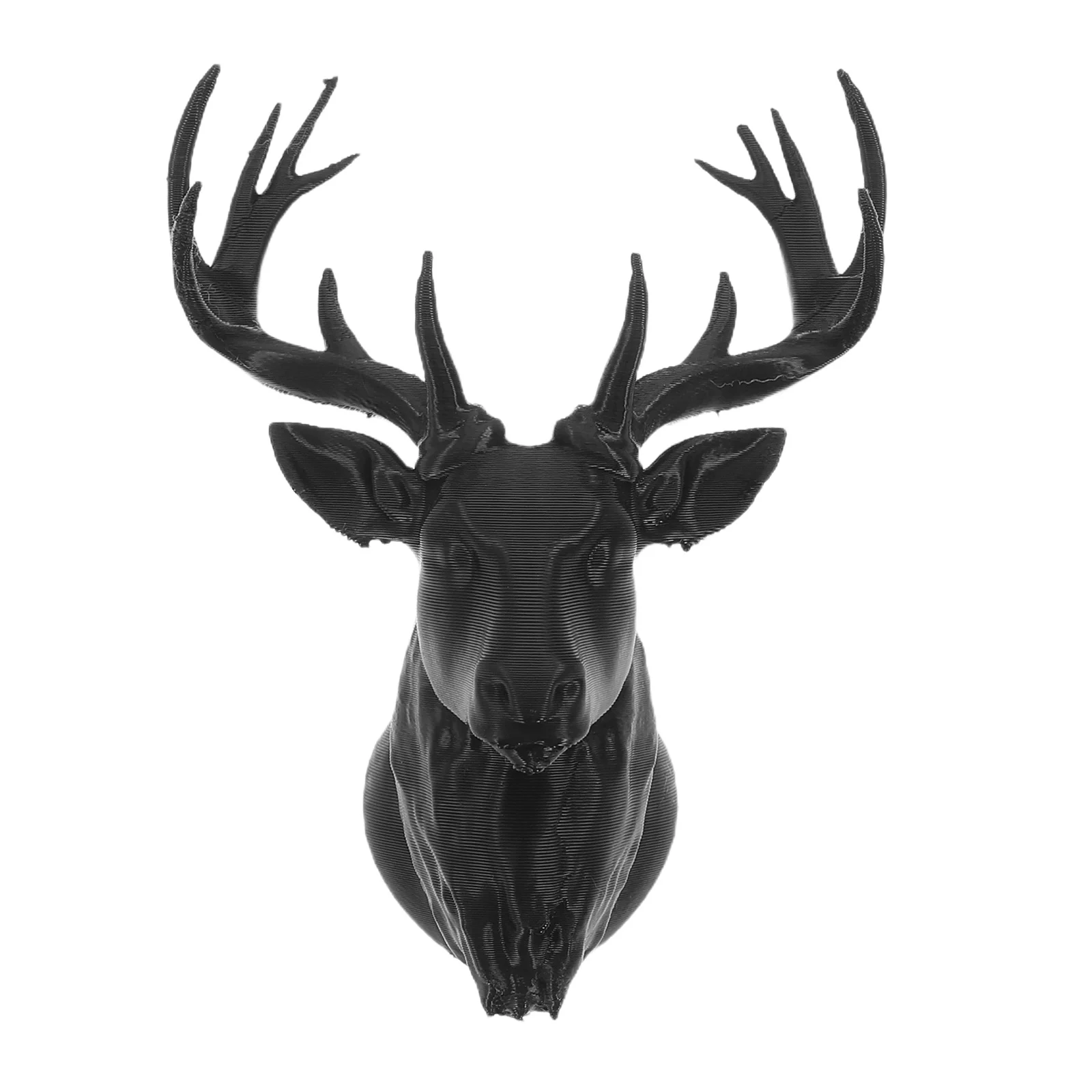 

Miniature Deer Head Wall Decoration Plastic Deer Skull For Dollhouse Reindeer Wall Mount Living Room Bedroom Decor