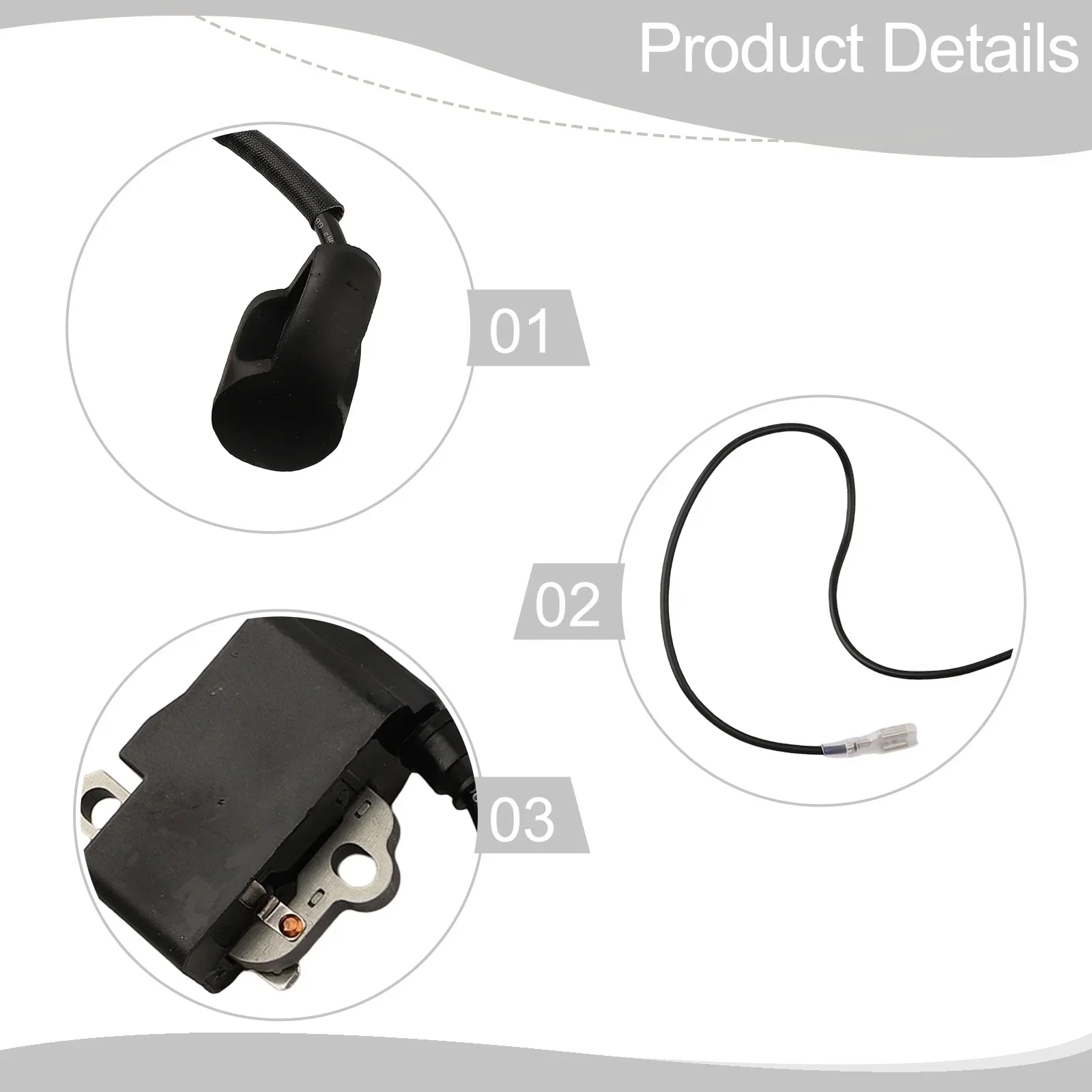 

High Performance Carburettor and Ignition Coil Set for Compatible Trimmers Fits Models FS120 FS200 FS250 and More