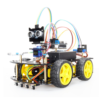 1PCS Smart Robot Car Kit for Arduino Programmable Professional DIY Electronic Education Robot Kit Complete Automation Kit