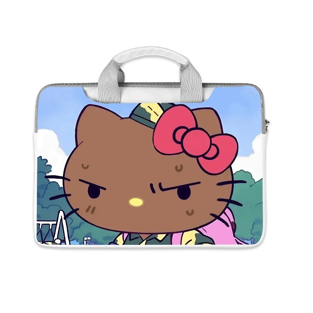 

New Hello Kitty Kuromi Portable Briefcase Laptop Bag Laptop Case for Macbook 12 13 14 15.6 16 Inch Macbook Air Asus Huawei Gift
