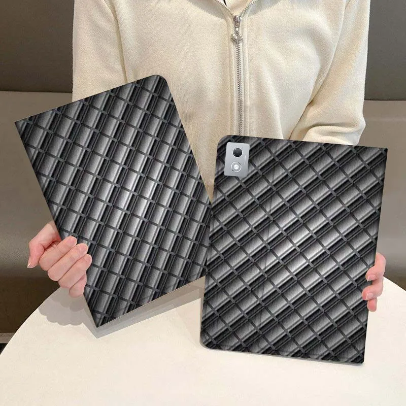 

Grey carbon fiber style Tablet Case For Legion Xiaoxin Pad P12 Pro Y900 GT 2023 2025 12.1 12.7 14.5 inch