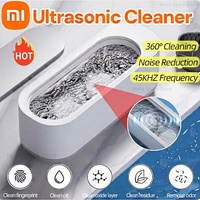 Xiaomi Ultrasonic Cleaning Machine 45KHz High Frequency Multifunctional Vibration Cleaner USB Charge Jewelry Ring Glass Cleaner