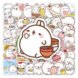 Kawaii Bunny Cute Rabbit Stickers Animal DIY Kids Toys Gift Waterproof Decal for Scrapbook Diary Laptop Phone Luggage Decorative