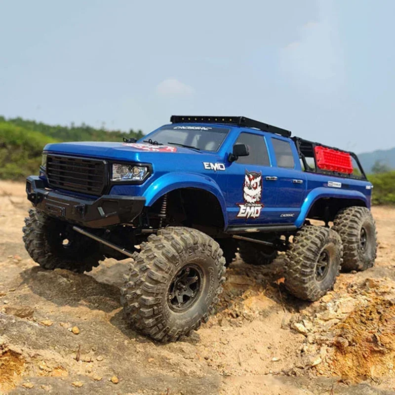 CROSSRC AT6 6WD 6X6 1/10 RC Car Off-Road Crawle Vehicles Crawler Buggy Electric Remote Control Truck Model RTR KIT Adult Kid Toy