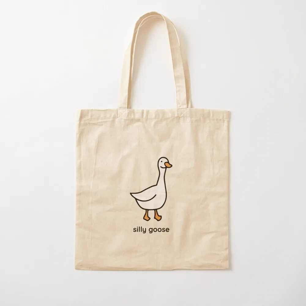 

Silly Goose Tote Bag tote bag screen Handbags Canvas Tote Bag