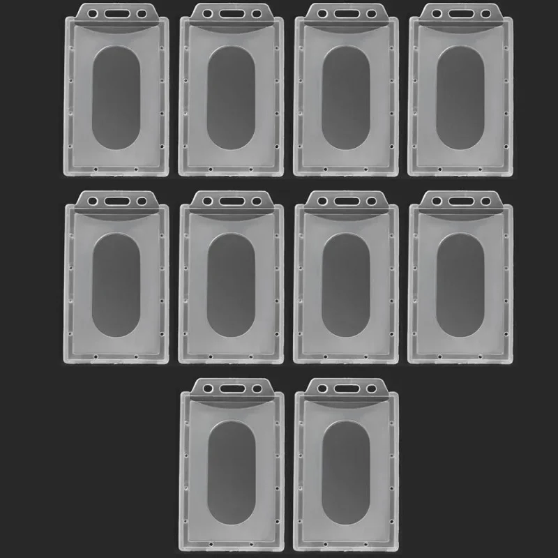 

Прозрачный чехол для карт, многофункциональный защитный чехол, держатель для банковских кредитных карт для медсестры, деловой работы, защита от потери