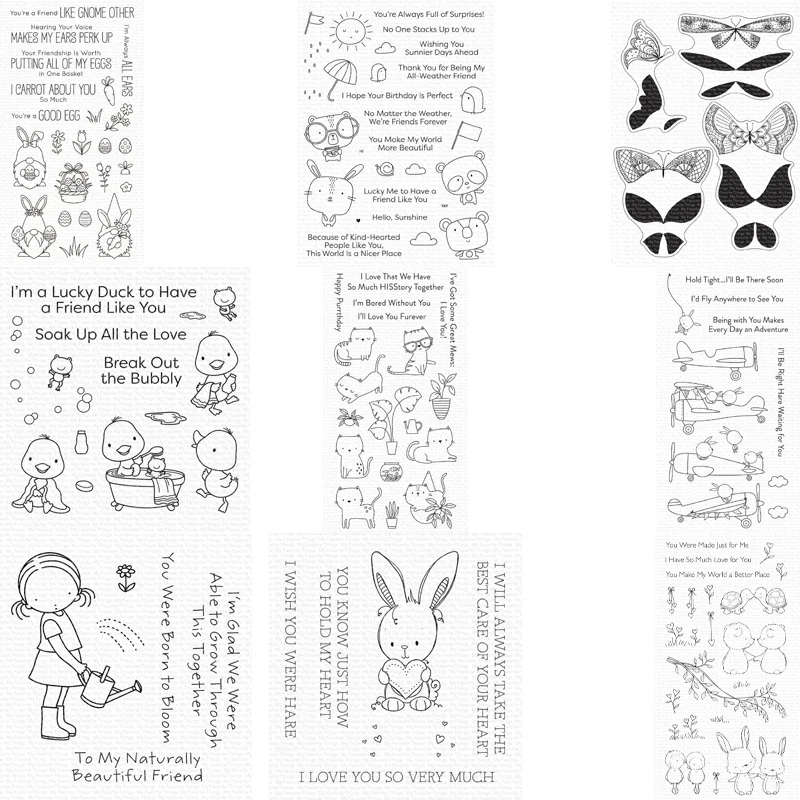 March 2021 Metal Cutting Dies and clear stamps for DIY Scrapbooking Card Making Decoration Supplies