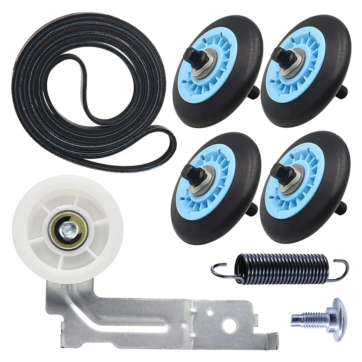 

Hot sale Dryer Repair Kit Dryer Includes DC97-16782A Dryer Roller DC93-00634A Idler Pulley 6602-001655 Dryer Belt,