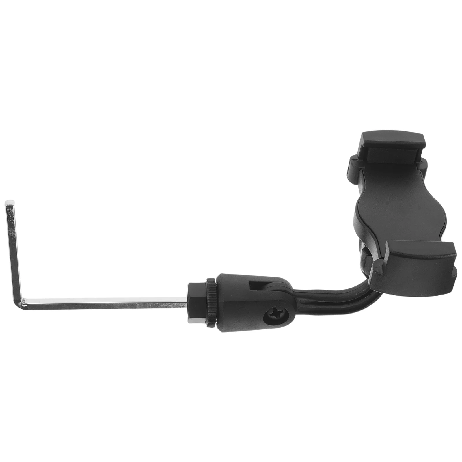 

Saxophone Phone Mount Stainless Steel Cellphone Holder For Sheet Music Viewing, Adjustable Angle Support Compatible With