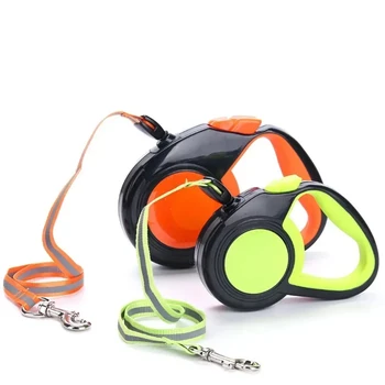New Adjustable Durable 3/5/8m Retractable Dog Leash Roulette Collar for Small Big Dogs - Walking, Hiking, Bulldog Accessories 2