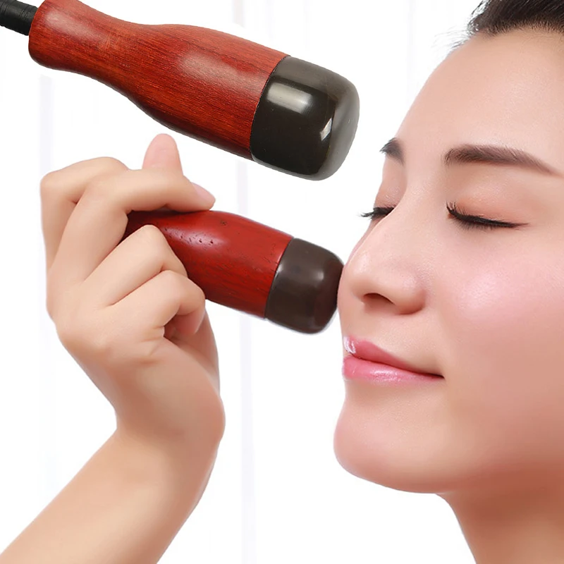 

Natural Stone Face Massager Slimming Electric Heating Gua Sha Massage Wrinkle Removal Beauty Relax Health Care Skin Care Tools