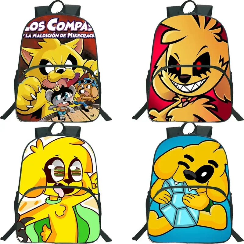 Mochila Mikecrack para niñas y niños, mochilas escolares, mochila de viaje, mochilas de anime, mochila Compadertas, mochilas para niños de 16 pulgadas