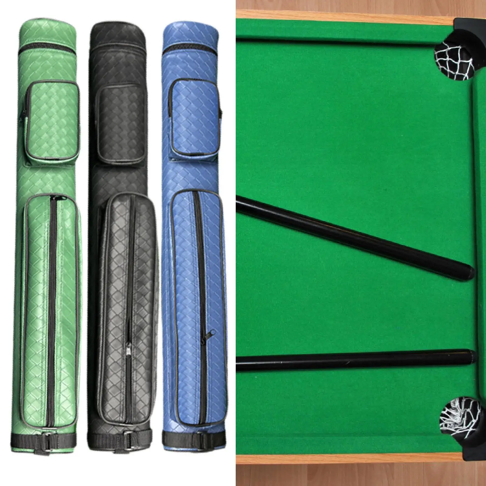 

Pool Cue Case Outdoor Lightweight Protector Heavy Duty Equipment Storage Box