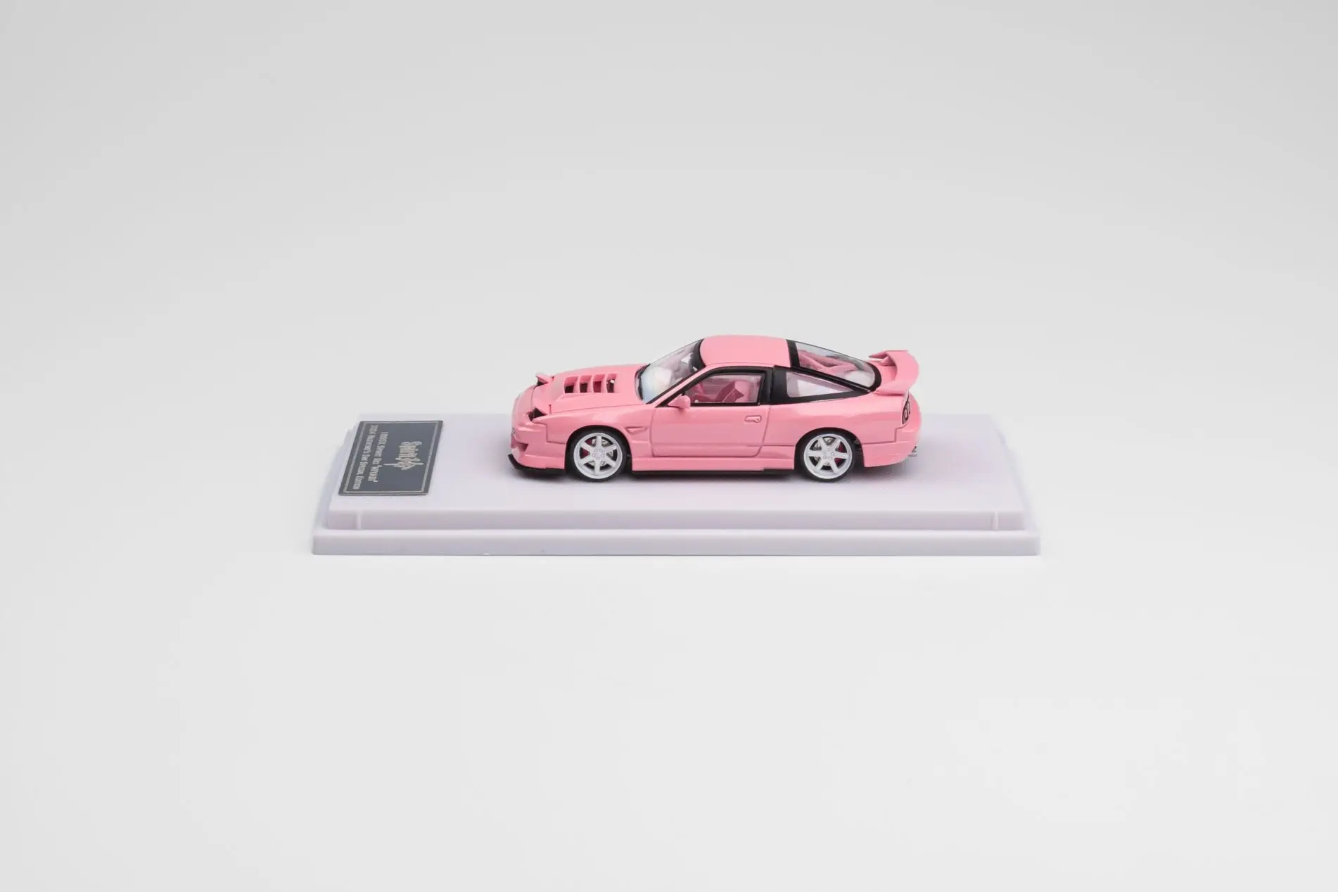 Newly Stocks Micro Turbo 1:64 Diecast Model Car 180SX Pink Color 2024 Special Edition