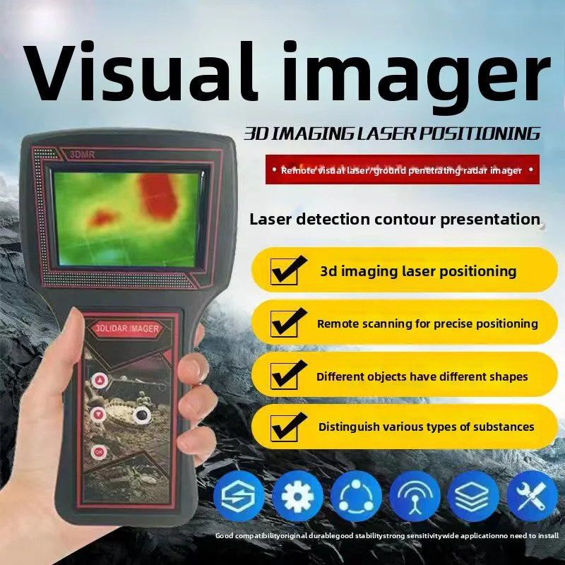 3DMR Underground Remote Visual Outdoor Metal Detector High-precision Archaeological