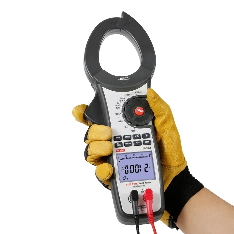 CEM DT-3351 DT-3352 DT-3353 Digital Multimeter Ture RMS Handheld Clamp Meter AUTO Inrush Current Measurement HD LCD Display.