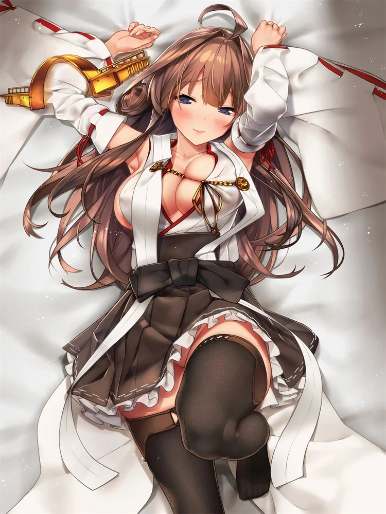 

Косплей Аниме Kongou (коллекция Kantai kanклей) домашнее Постельное белье «сделай сам» под заказ теплое Фланелевое фотобелье