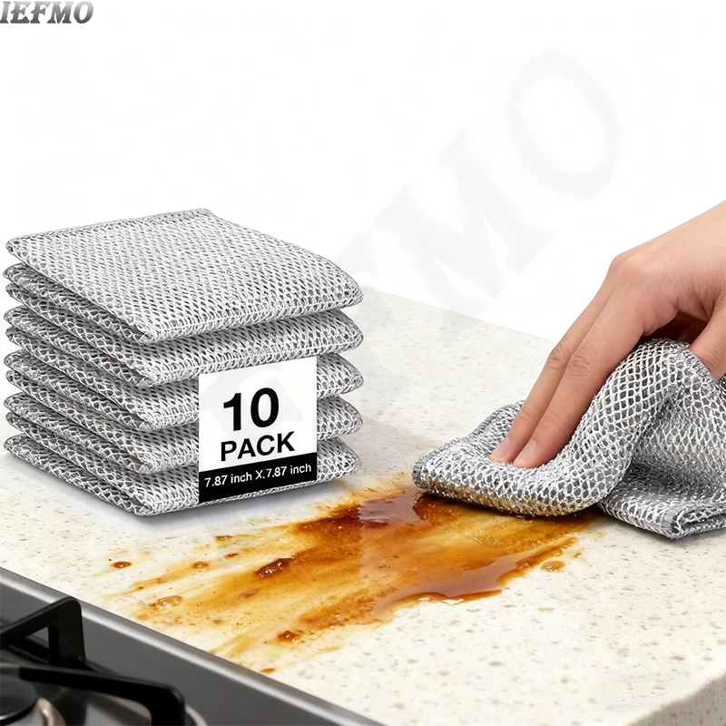 

Комплект из 10 штук волшебных тряпок для мытья посуды IEFMO