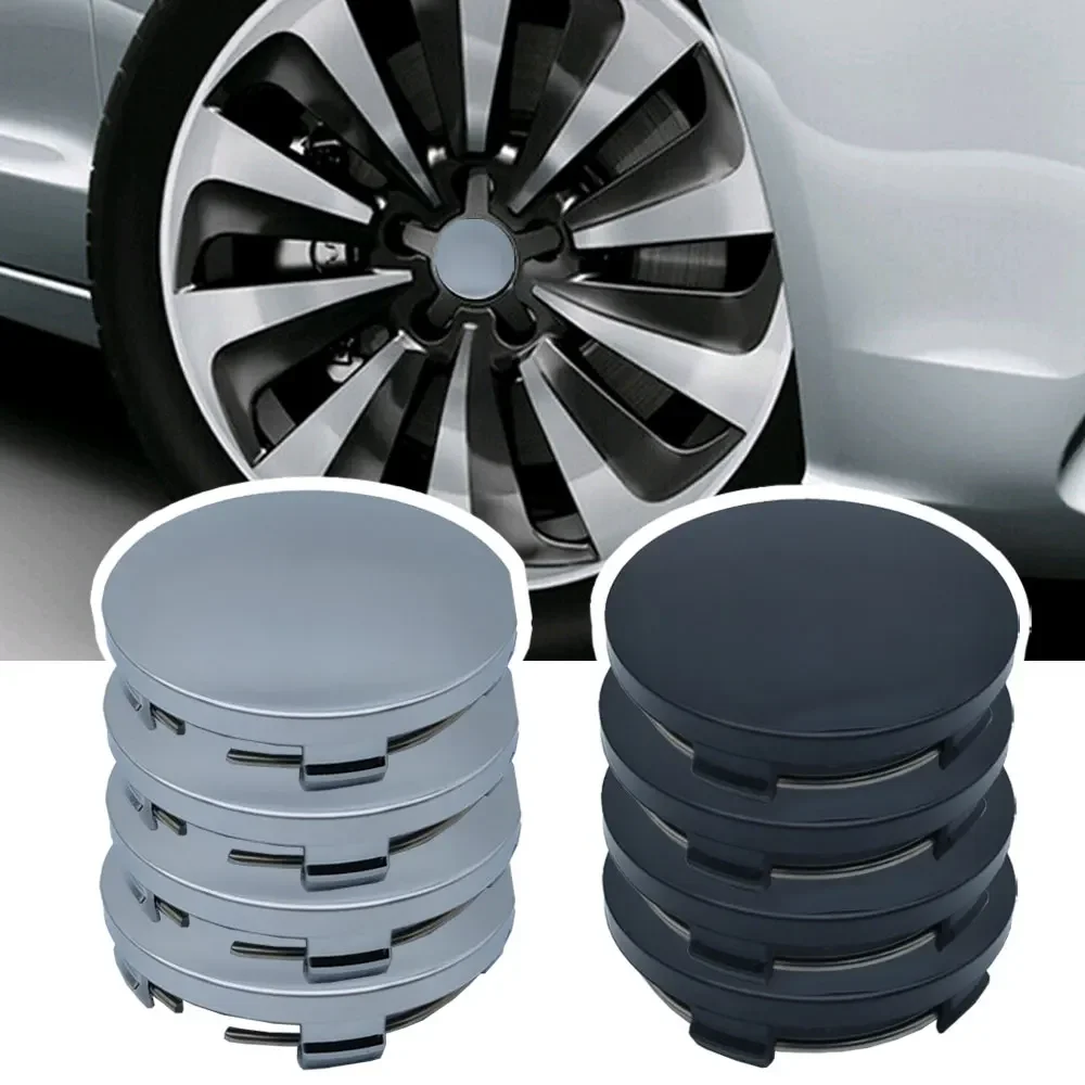 4x 56mm 60mm Car Wheel Hub Center Caps ABS Vehicle Wheels Tires Center Covers Auto Car Wheel Caps Car Tire Decoration Cap Tools