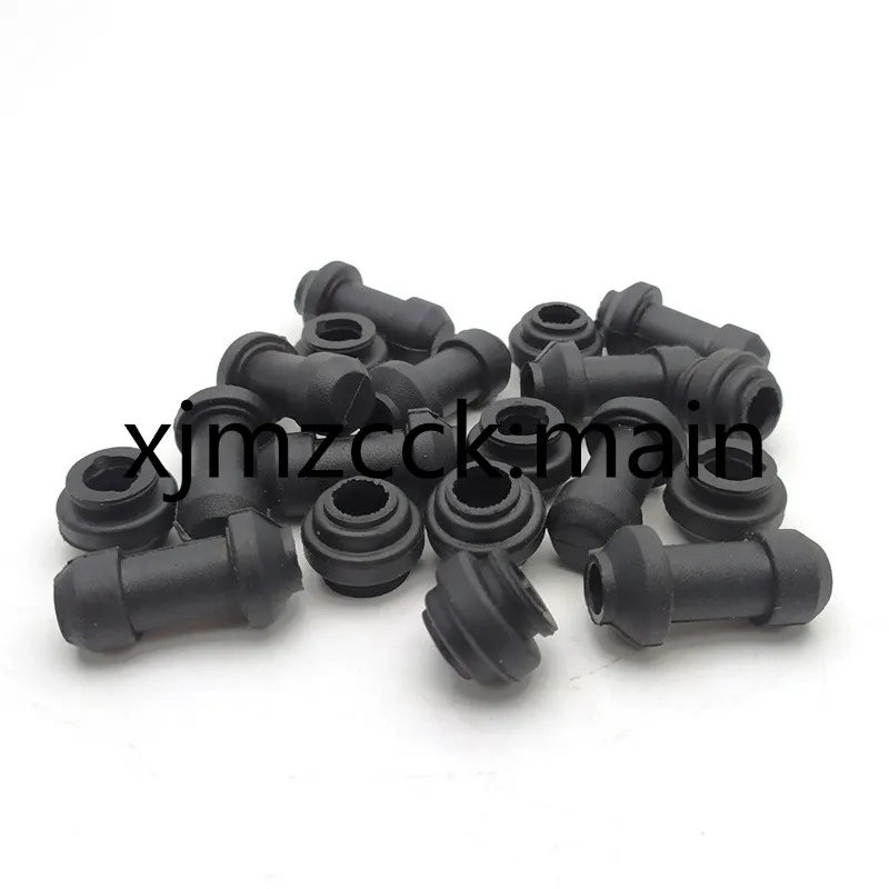 Motorcycle Scooter Brake Upper Lower Pump Caliper Shock Absorber Sleeve Dust Covers Disc Waterproof Rubber Caps 10/5/2 sets