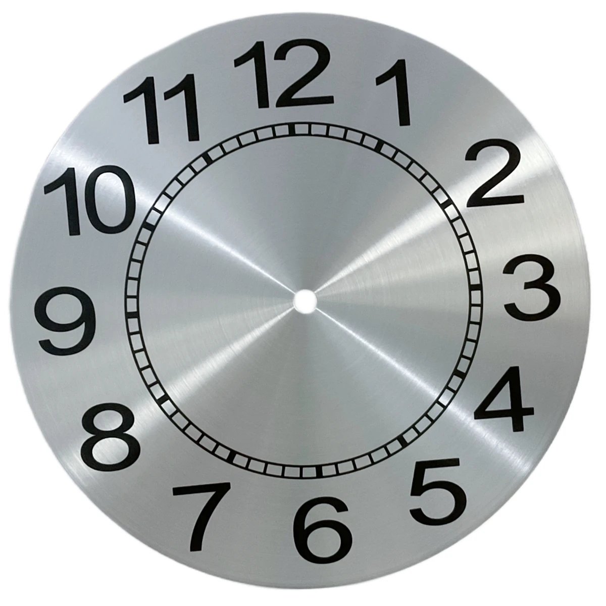 Replacement Clock Dial 9.5 Inch Clock Face Advanced Appearance Aluminum Plate Fading Resistant High-quality Ink