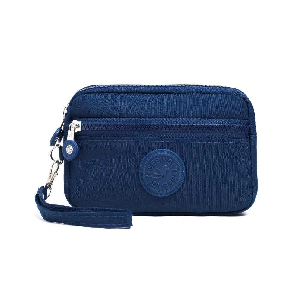 Double Layers Zipper Coin Bags Purse Large Capacity Wallet Pouch Card Holder Bank ID Credit Card Keys Earphone Storage Bags view 4