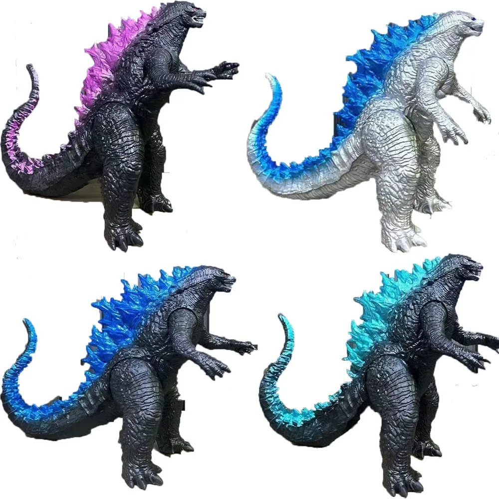 

Big Monster Godzilla Action Figures Soft Rubber Joint Mobile Doll Classics Science Fiction Film Character Kids Christmas Gift