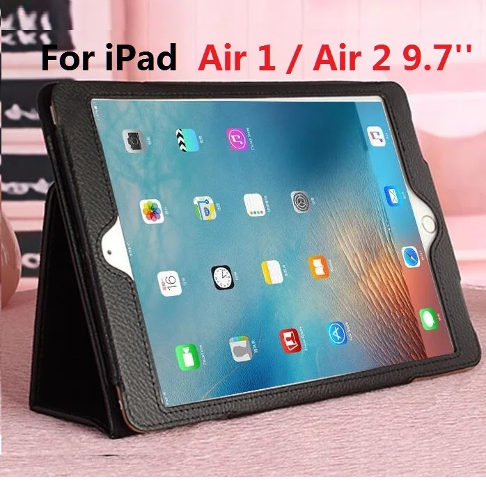 9.7'' Stand Coque for iPad Air 1 iPad Air 2 Case Magetic Smart Auto-Sleep A1474 A1475 A1566 PU Cover for iPad Air 1 Air 2 Cover