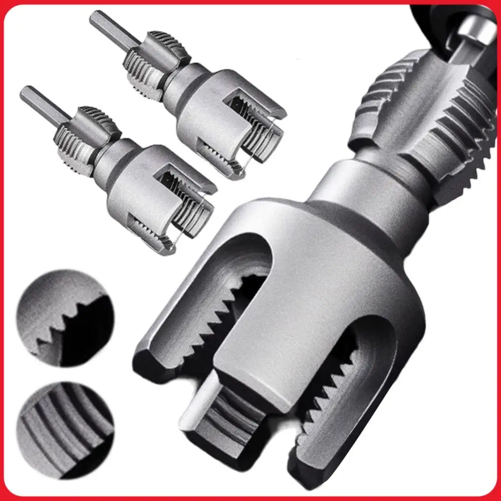 

Pipe Thread Cutting Tool Integrated Internal & External Pipe Threading Tool 1/2IN 3/4IN Pipe Sizes Rethreading Tool