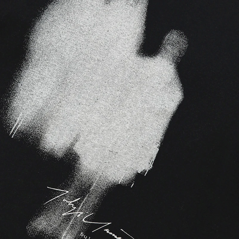 T-Shirt Streetwear Shadow Graphic T Shirt Cotton Hipster Men Tshirt Unisex Tops Tees Black Hip Hop Clothing