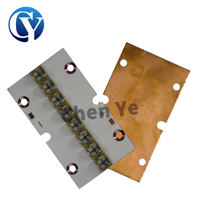 80W 6565 6868 10W LED Chip UV LED Light Module 365nm 385nm 395nm 405nm For Curing Print Ink Glue PCB