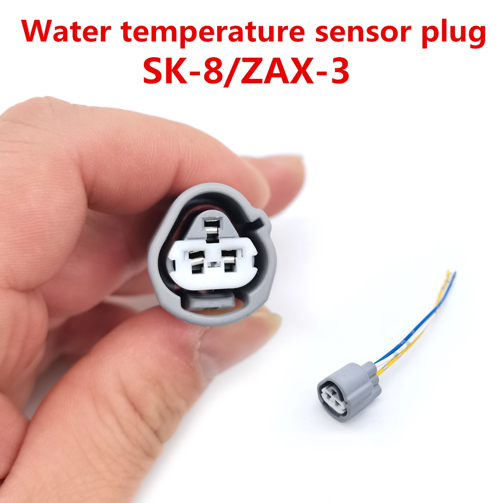 Excavator plug for KOBELCO SK200 250 350-8, Hitachi ZAX200 240 350-3 Water temperature sensor plug