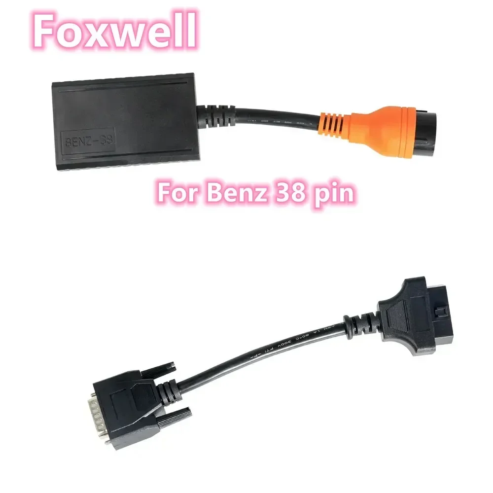 Foxwell FOR Benz 38 pin and Extension Cable for Foxwell NT510 NT520 NT530 PRO Multi-System Scanner