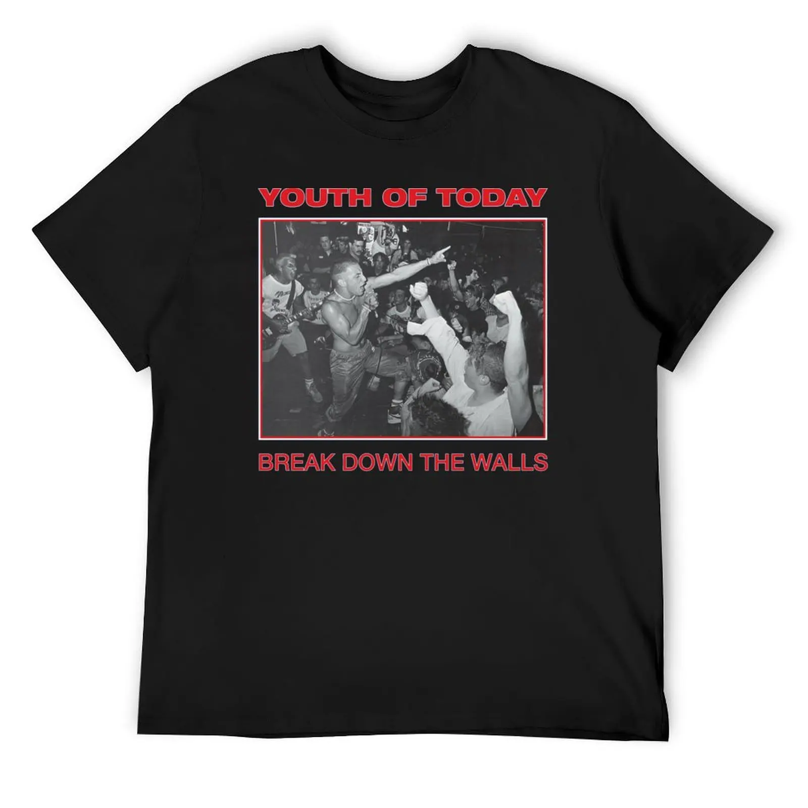 best selling album art hardcore punk youth of today band T-Shirt graphics Short sleeve tee new edition t shirts for men graphic