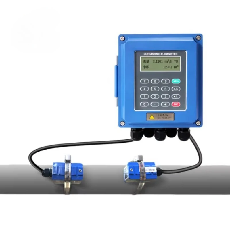 

Ultrasonic Flow Meter Digital with RS485 MODBUS Flow Measurement for Water Diesel Oil Liquid Pipe Tube Measurement