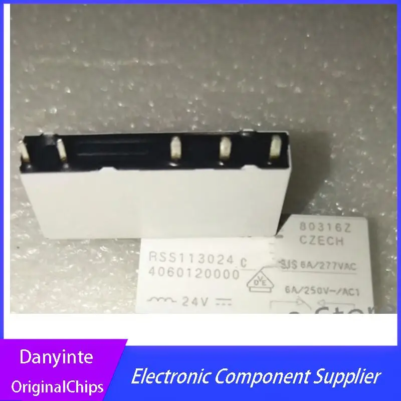 NEW    5PCS/LOT  RSS113024 24V  6A 4060120000  Relay  5PIN