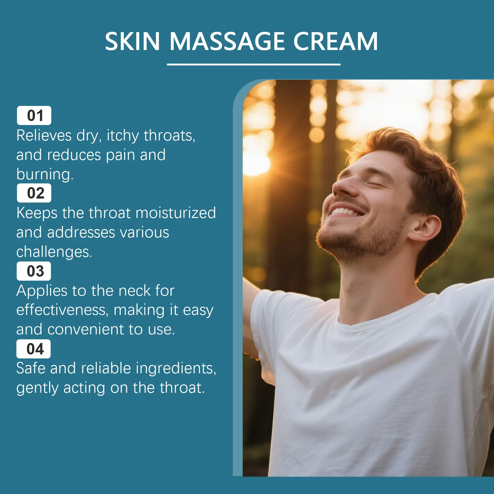 Soothing Hydrating Body Gel, Non-Greasy Gentle Nourishing Formula, Fast Absorbing Topical Body Skin Care Gel, Sensitive Skin