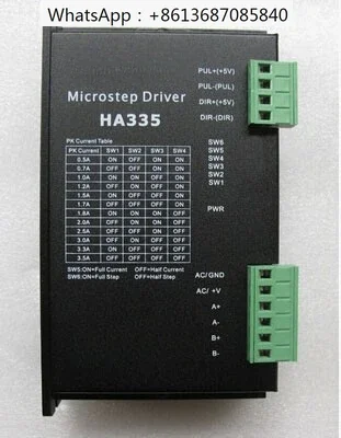 New stepper driver HA335 2-phase stepper motor drives 30VDC 3.5A Stepping Driver